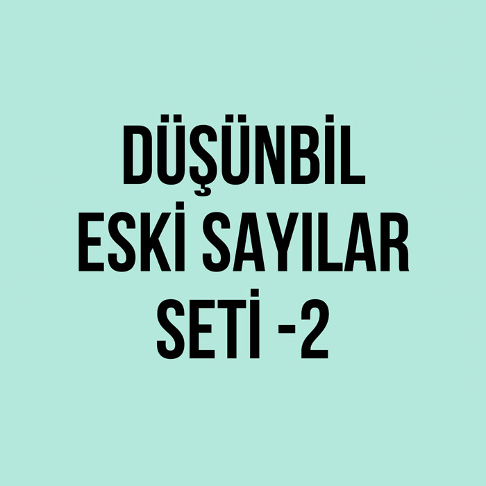 Düşünbil-ESKİ-SAYILAR-SETİ-2